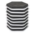 thumbnail image 2 of CHOK 8Pcs Furniture Slider Pads Heavy Movers Floor Protector Carpet Tile Wood Magic, 2 of 8