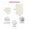 thumbnail image 7 of Spring Floral Kitchen Dish Towels for Drying Dishes Set of 4, Vintage Simple Flowers Pattern Beige Waffle Weave Microfiber Hand Tea Bathroom Towels Quick Dry & Absorbent Towel 12x12, 7 of 7
