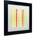 thumbnail image 2 of Trademark Fine Art "Aria IV" Canvas Art by Color Bakery White Matte, Black Frame, 2 of 4