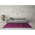 thumbnail image 3 of Ahgly Company Indoor Rectangle Persian Purple Traditional Area Rugs, 8' x 12', 3 of 4