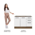thumbnail image 5 of Mueble de Cocina 120 x 60 cm 2 Puertas y 3 Cajones (Sin Tablero) Agata Madesa MB, 5 of 5