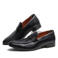 thumbnail image 5 of Chaussures Décontractées pour Hommes Bout Pointu Mocassins de Conduite à Enfiler, 5 of 5