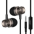 thumbnail image 1 of Monstrate Puerto de 3,5 mm In-ear Super Bass Line Control Auricular Teléfono MP3 Computadora Laptop Micrófono Auriculares con cable Cables de audio/vídeo, 1 of 6