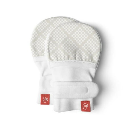 UPC: 0030955888347 | Goumikids Organic No Scratch Baby Infant Hand Mittens 3-6M Diamond Dots Cream