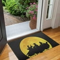 thumbnail image 3 of oldsin Festive Fairy Movie Character Witch Pattern Kitchen Mat Halloween Door Mats Room Children Kitchen Rug Buffer Non-Slip Scraping Sand Absorbing Water Drain Three Witch Doormat 30" X 17", 3 of 6