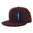 thumbnail image 2 of Decky 873-MAR Flat Bill One Size Flex Caps, Maroon, 2 of 2
