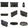 thumbnail image 5 of Contact's Code Lock Clutch Bag for Men Leather Anti Theft Clutch Wallet Travel Purse with Handle Phone Card Holder Large Business Handbag (Black), 5 of 8