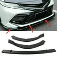 thumbnail image 4 of Front Bumper Lip Splitters, Fydun 3Pcs Front Bumper Lip Chin Body Kit Splitter Deflector For Camry SE XSE 2018-2020, 4 of 8