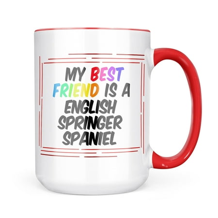 

Neonblond My best Friend a English Springer Spaniel Dog from England Mug gift for Coffee Tea lovers