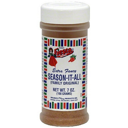 Bolner's Fiesta Brand Original Season-It-All, 7 oz (Pack of 6)