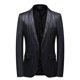 thumbnail image 3 of Nuevo 2024 moda primavera otoño hombres Casual Slim Fit boda Blazers chaquetas masculino negocio alta calidad un solo botón traje abrigos, 3 of 5