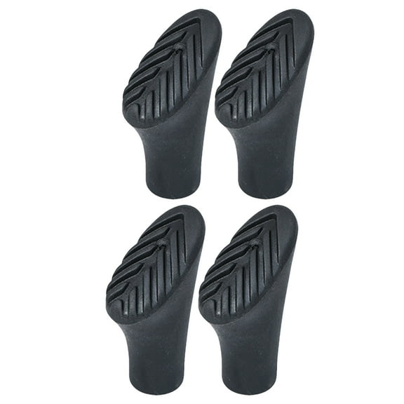 Zehuanyu  4 PCS Cane Tip Pole Grip Non-slip Cover Protector Trekking