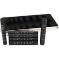 thumbnail image 5 of FrostHike Setup Blocks Height Gauge Set. 7Pcs Precision Aluminum Setup Bars with Laser Engraved Size Markings. Vertical Block Woodworking Measuring Tool for Router and Table Saw Accessories (Black), 5 of 5
