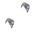 thumbnail image 3 of relayinert Turban Nœud Chapeau Musulman Soleil pour Protection Confortable Imprimé Floral Bande Grand Coiffure Mode Bonnet Bandeaux Casquettes Rond Bleu Lac 2 Ensembles, 3 of 6