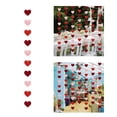 thumbnail image 1 of Cartel de de Fieltro, de Pancartas de Amor, Decoraciones Colgantes para Festival, San Valentín, Boda, Compromiso, Baby Shower, Navid Vertical Macarena Banners de corazón, 1 of 8