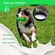 thumbnail image 2 of Dog Toy, Indestructible Dog Toy, Squeaky Rubber Dog Toys, Interactive Dog Toys for Cleaning Teeth of Small, Medium and Large Dogs(Green), 2 of 5