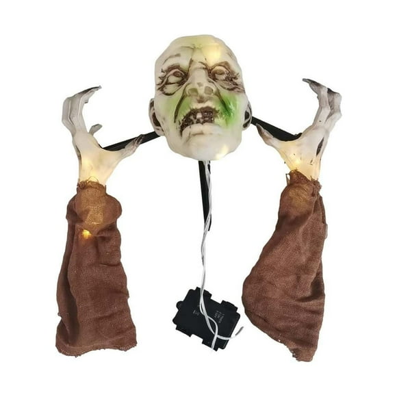 TopLLC Halloween Decor Fall Decor Halloween Shining Ghost Insertion, Shining Skull Head Halloween Party Favor
