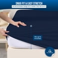 thumbnail image 3 of Protector de colchón Utopia Bedding impermeable, tamaño completo, 3 of 8