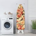 thumbnail image 3 of Kuiaobaty Retro Butterfly Rose Ironing Board Cover Non-Slip Ironing Board Replacement Cover Protective Scorch Polyster with Elastic Edge and 3 Fasteners Home & Kitchen Accessories, 3 of 5