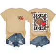 thumbnail image 7 of Football Game Day Shirt Game Day Coquette T-Shirt, 7 of 7