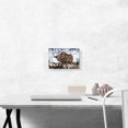 thumbnail image 2 of ARTCANVAS Bull In Field Painting Home decor Canvas Art Print - Size: 12" x 8" (0.75" Deep), 2 of 9