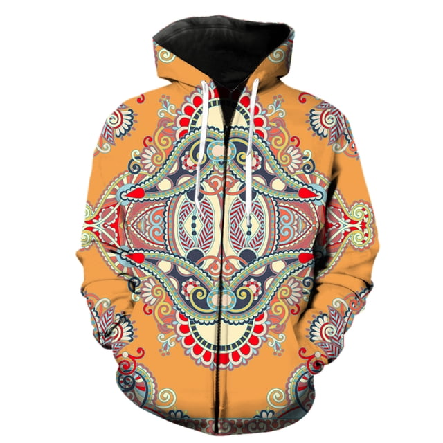 Sudadera con capucha de manga larga con cremallera para hombre, estilo ucraniano, estilo hip hop, primavera de 2024, gran oferta, informal, de gran tamaño, divertida, con estampado 3D, unisex, para ad