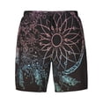 thumbnail image 4 of Lsque Mens Swim Trunks Dreamcatcher Pattern - Bathing Suit Compression Liner - Beach Swim Shorts Swimwear - (S-3XL) - Stretch Quick Dry -Large, 4 of 9