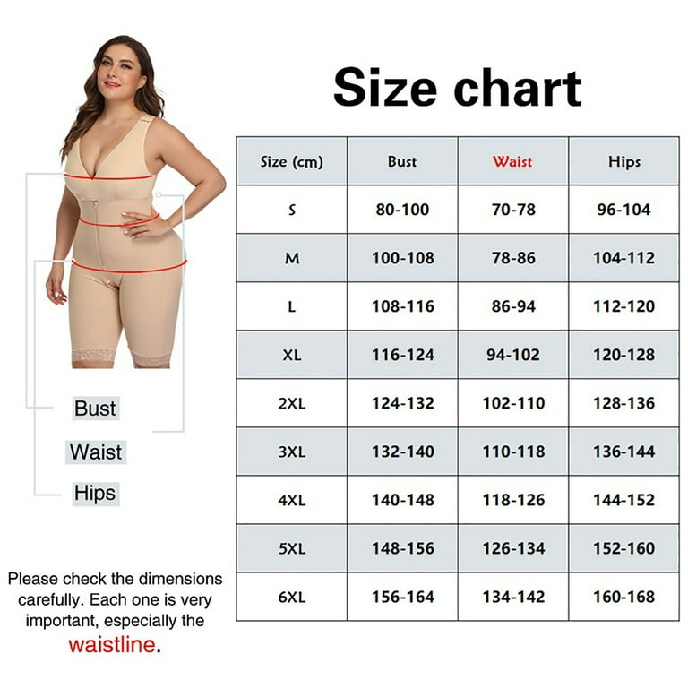 Bodysuit for Women Waste Trainer Plus Size Shapewear