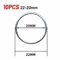 thumbnail image 2 of 10pc Saw cutting washer Inner hole adapter ring blade aperture change washer 22-20, 2 of 9