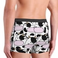 thumbnail image 3 of Uemuo Cute Animal with Cow Pattern Men's Boxer Briefs,Trunk Anti-Chafing,Comfortable, Durable, and Stylish Underwear-Small, 3 of 9