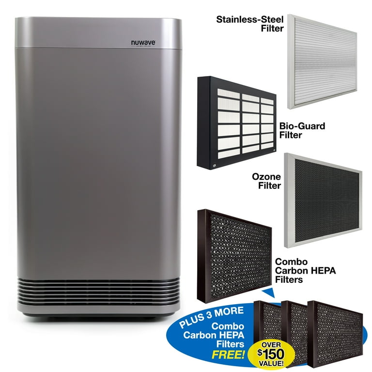 NuWave OxyPure Smart Air Purifier Large Area 2671 SQ.ft Capture