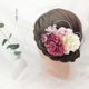 thumbnail image 1 of Handmade Flower Hair Comb: Japanese Style Floral Hair Clips Costome Accessories For Kimono Geisha Wedding Party Traditional Festivals, 1 of 3