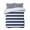 Navy, variant on Quilts Full Size, Navy Blue Stripe Soft Comforter Bedding Set for Bed, Modern Simple Geometric White Striped Lightweight Quilted Bedspread with Pillow Cover(2 Pieces) for All Season, 78x90 Inch