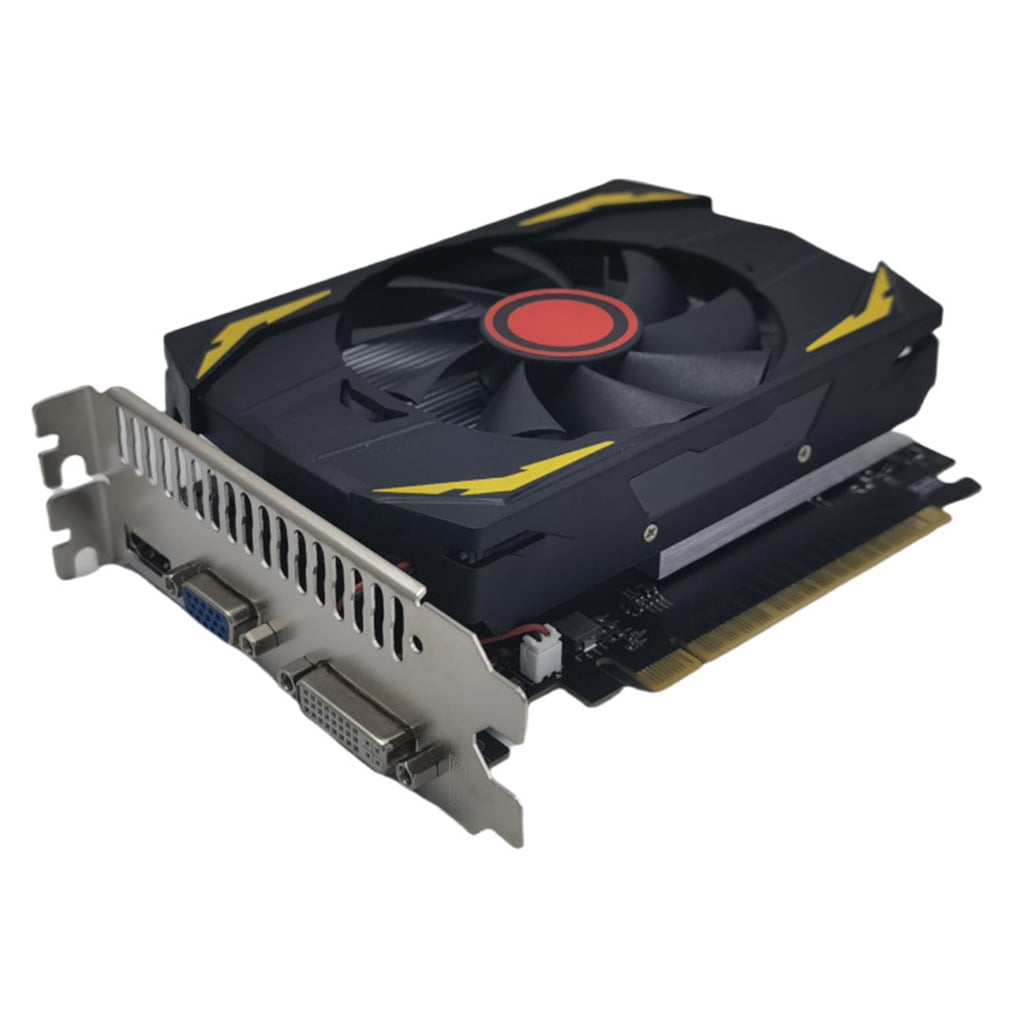 WINDLAND Desktop Gaming GPU GTX750TI 4GB 128BIT DDR5 Memory DirectX11 Efficient Cooling