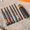 thumbnail image 6 of Klein Tools 916PNDHC Hollow Magnetic Color-Coded Power Nut Driver, 9/16", 6 of 8