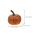 thumbnail image 3 of FRCOLOR 12Pcs Fake Orange Pumpkins Artificial Foam Fall Harvest Decorations for Indoor Display, 3 of 7