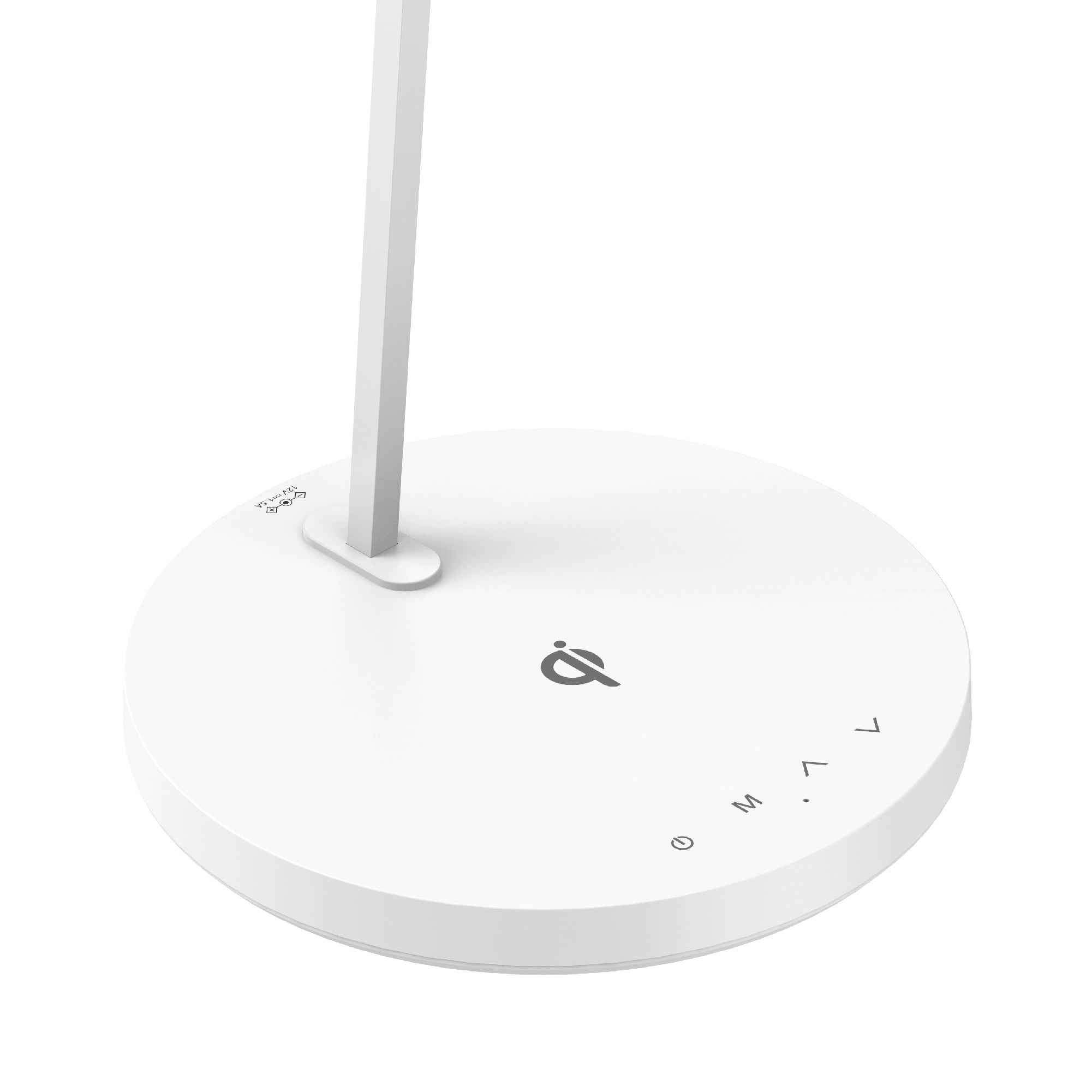 Executive Wireless Charging LED Desk Lamp - Iconic Silhouette, Qi-Certified Charger, Adjustable Arm and 360 Adjustable Head