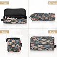 thumbnail image 5 of Hair Tool Organizer Bag with Heat Resistant Mat Removable Travel Storage Case for Hot Air Brushes Curling Irons Pale Pink Flowers, 5 of 8