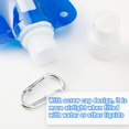thumbnail image 2 of HAHADAXA 5 Pcs Collapsible Water Container Smart Water Bottle Bag Portable Mountaineering Folding Soft Flat Water Storage Bag Outdoor Cycling Waterproof Bag, 2 of 6