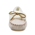 thumbnail image 3 of Clarks Adalyn Light Pink Fur Vamp Slip On Round Toe Fashion Flat Casual Slippers (Light Pink Fur Vamp, 6), 3 of 4