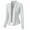 White, variant on Women's Casual Blazer Jackets Long Sleeve Lapel Buttons Open Front 0ffice Blazer Elegant Short Fit Lightweight Formal Business Suit
