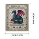 thumbnail image 3 of Punto de cruz, criaturas mágicas, exquisita decoración para el hogar, dragones, juego de bordado, adornos decorativos, suministros de costura, kit de bordado, manualidades para adultos, punto de cruz,, 3 of 5