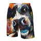 thumbnail image 4 of Fotbe Cow Trajes de Baño Estampados para Hombre, Shorts de Verano de Secado Rápido, Ropa de Playa, Bañadores-Large, 4 of 6