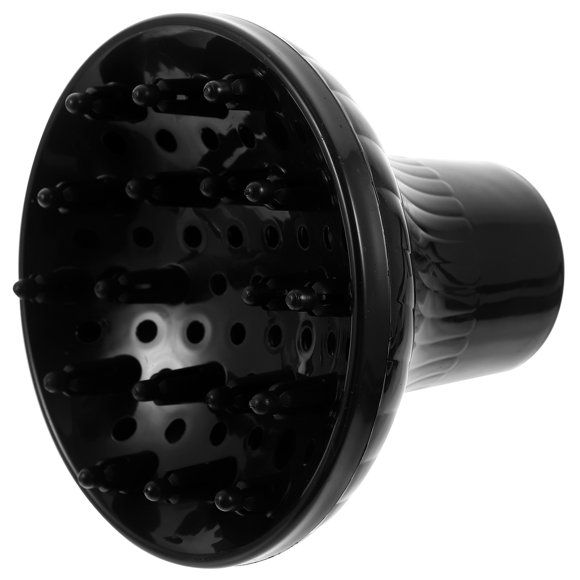 Large Hair Diffuser Hair Dryer Professional Blow Dryer Diffuser Tool for Home Hair Salon (Black)
