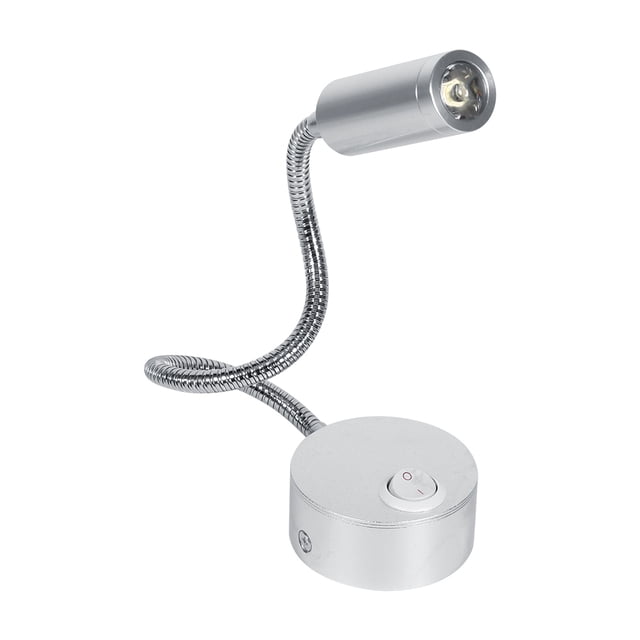 Lámpara de espejo frontal, lámpara de pared LED blanca fría de 3 W CA 85-265 V, lámpara de lectura LED, eficiencia óptima