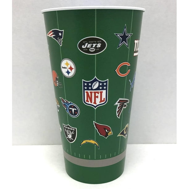 NFL Teams Pro Football Sports Party Favor 32 oz. Plastic Cup Walmart