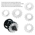 thumbnail image 4 of thinsony Fixed Gear Mountain Bike Wheel Cogs MTB Bicycle Sprocket Lock Rings Maintenance Cycling Crankset Accessories Replacing Parts 18T, 4 of 7
