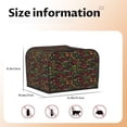 thumbnail image 5 of Balery Doodle Barbeque 1 Pattern Oven Cover Kitchen Bread Machine Protector, 4 Slice Toaster Cover for Home, Anti Dust Fingerprint Coaster Cover, 5 of 7