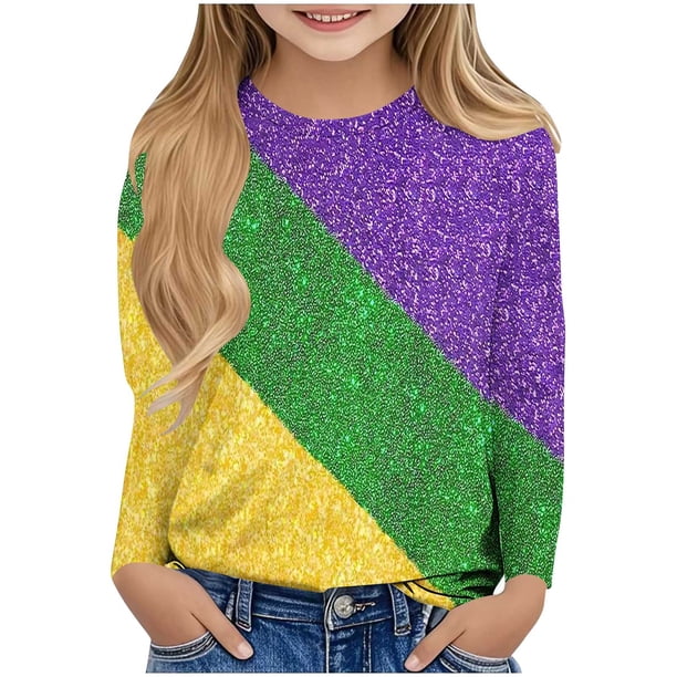 Camisetas de Manga Larga Linda con Cuello Redondo Impreso, Camisetas de Manga Larga Casual para las Mujeres Suave Estirable Primavera Otoño Uso Diario