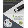 thumbnail image 2 of stanreset Strong Flashlight LED Money Identification Light Beeswax Jade Amber Lamp Portable Powerful Torch Lighting Equipment Black,365 Small Head No Battery Charger, 2 of 8